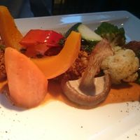 Food at TAN Restaurant in Brussels