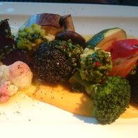 Food at TAN Restaurant in Brussels