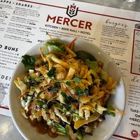 Peanut crunch appetizer  at Mercer Kitchen in Stratford