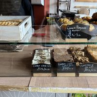 Pastries with vegan sausage roll   at 21 Grams in South West London