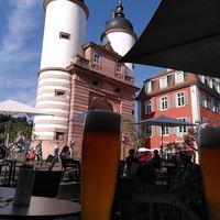 Beer with a view! at Coffee Fellows - Altstadt Steingasse in Heidelberg