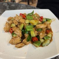 Black pepper chicken   at Su Xiang - 素香 in Central Singapore