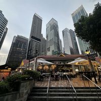 Outside  at Maya Indian Veggie Delight in Central Singapore