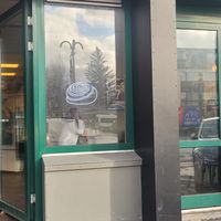 Outside at GK Bakarí in Selfoss