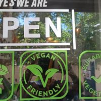 Vegan options at Culture Box cafe in Fes