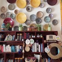 Lovely deco! at Culture Box cafe in Fes