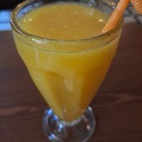 Juice at Culture Box cafe in Fes