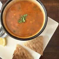 Harira vegana   at Culture Box cafe in Fes