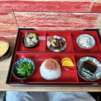 Lunch bento at Wabi Sabi, 1st June 2024  at Wabi Sabi in Liege