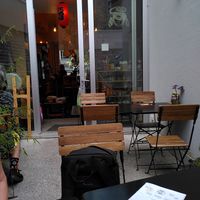 Backyard at Wabi Sabi in Liege