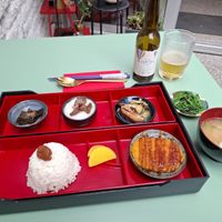 Lunch box at Wabi Sabi in Liege