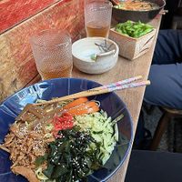 Le soir : ramen   at Wabi Sabi in Liege