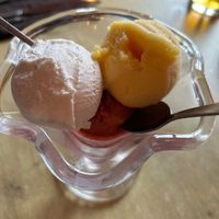 Vanilla, passion fruit, & raspberry  at The Corrie Hotel in Isle Of Arran