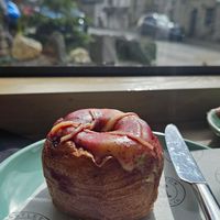 Vegan cronut at Castleton Coffee Co in Castleton