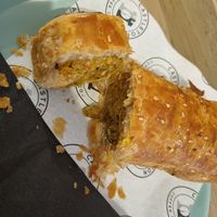Lentil curry roll at Castleton Coffee Co in Castleton