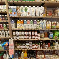 Vegan milks and creams   at Sa Figuera in Menorca