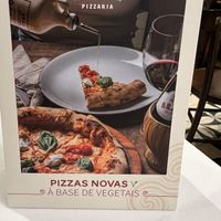 New plant based pizzas   at Bráz in Rio De Janeiro