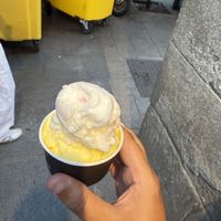 Bergamot really tasted like a gin and tonic which is wild   at Labonata Heladeria  in Madrid