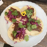 Tofu tacos  at Georgina's Goods  in Guatemala City