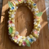 Number cake au citron  at Marie Rouvière - Vegan Baking Classes in Paris