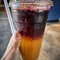 Blueberry lemonade   at Buddha Belly Burger in Sacramento
