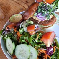 Get the side salad! at Buddha Belly Burger in Sacramento