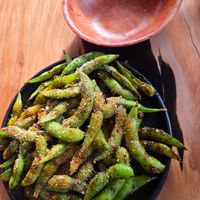 Garlic Edamame 8.7/10: Too much seasoning, not enough sauce at Buddha Belly Burger in Sacramento