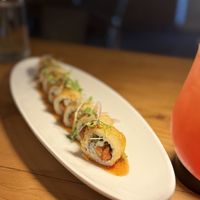 Fried red roll I think it’s called.  The best!  at Buddha Belly Burger in Sacramento