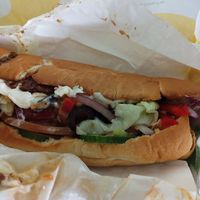 Vegan steak sub at Subway - Parkgate St in Dublin
