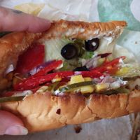 Veggie Delite at Subway - Parkgate St in Dublin