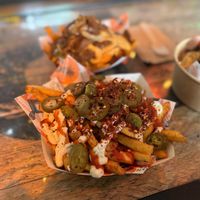 Spicy fries  at Herbivorous Spark   in York