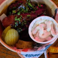 Smoky bbq ribs at Herbivorous Spark   in York