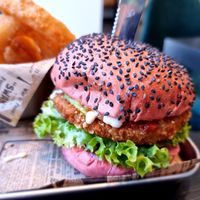 Burger at XONI STREETFOOD in Tielt