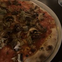 Capricciosa pizza  at Napoleone  in Florence