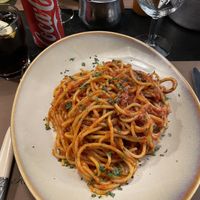 Spaghetti alla vigliacca  at Napoleone  in Florence