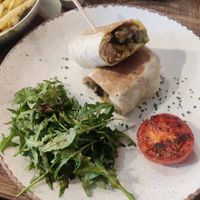 Breakfast wrap at Mary & Archie - Didsbury in Manchester