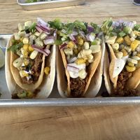 Vegan Impossible Tacos   at Hop Station in Mishawaka