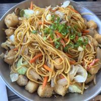Vegan yakisoba  at Kamakura in Kirkland