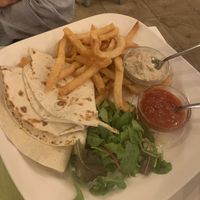 fajita part 2 at Pelagos Restaurant in Kos