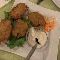 chickpea „greek falafel“  at Pelagos Restaurant in Kos