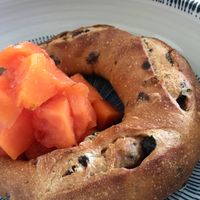 Blueberry and cranberry crescent at Umm Umm in Tainan