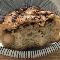 Truffle mushroom focaccia at Umm Umm in Tainan