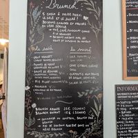 menu at L'Équilibriste in Lyon