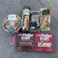 Vegan finds in Rewe  at BER - REWE - T1 in Berlin