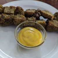 Pinchitos at El Patio Cocina Vegana in Genalguacil