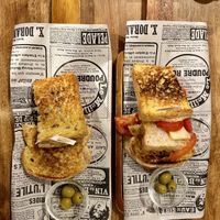 Vegan toasties   at Cheese Madness in Pai