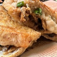 Mushroom & vegan cheese   at Cheese Madness in Pai