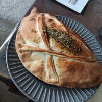 Vegan Calzone, 8/10 for pizzas at Kruthuset in Oerebro