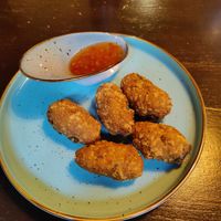 Chilicheese balls at DILL Vegan Gastronomie in Augsburg