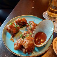 Cauliflower wings at DILL Vegan Gastronomie in Augsburg